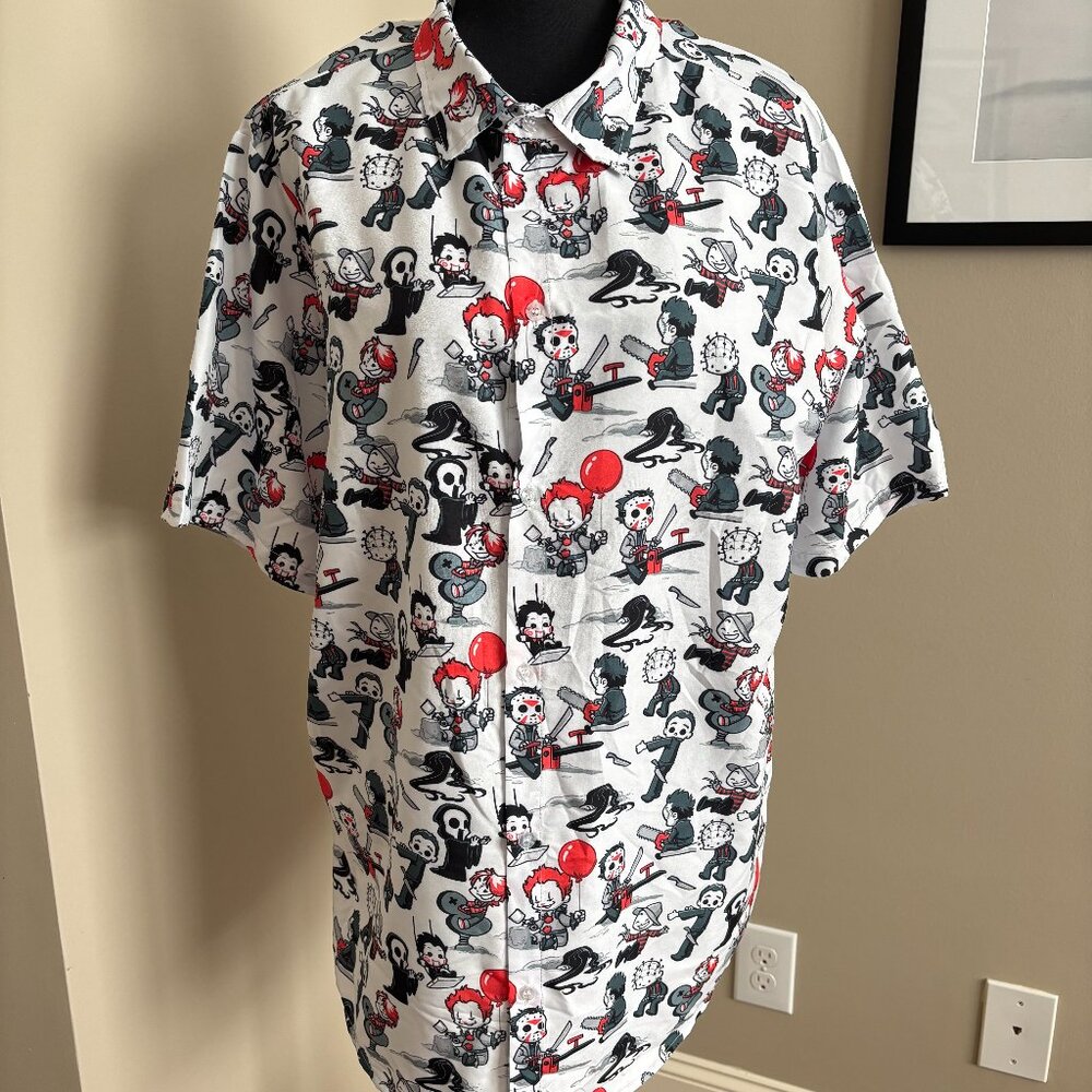 Baby Movie Villian/Monsters Button Down Shirt